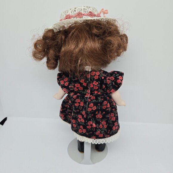 Vintage Armand Marseille D. R. G. M. Germany 243 Porcelain Doll, 8.5" w/ Stand - Picture 3 of 12